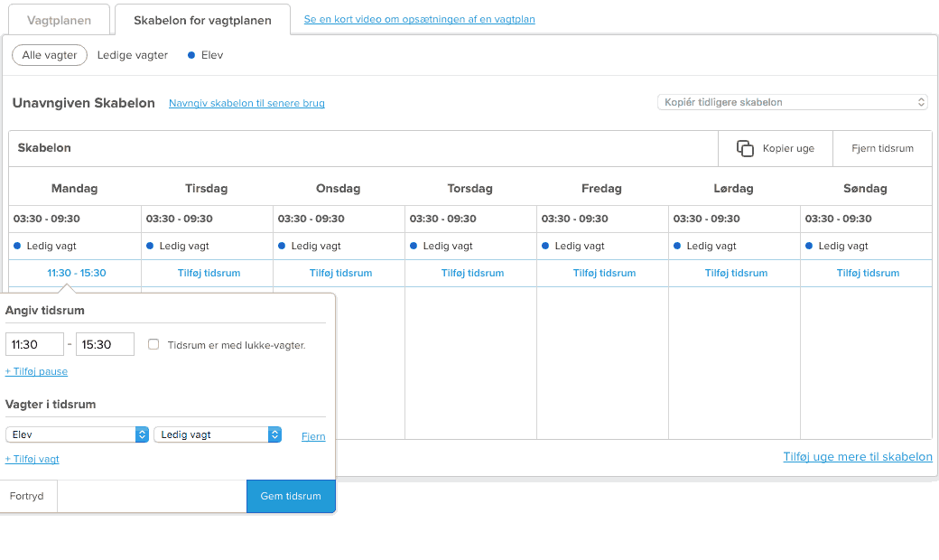 Billede af Smartplan appen