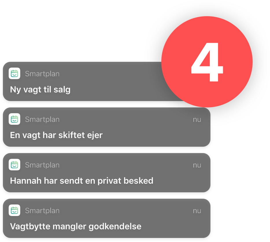 Billede af notifikationer