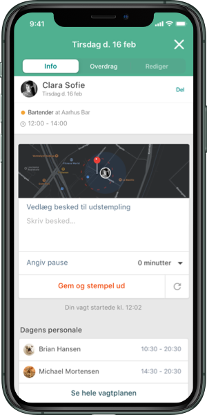 Billede af Smartplan appen