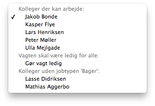 Smartplan dynamisk vagtplan med notifikationer