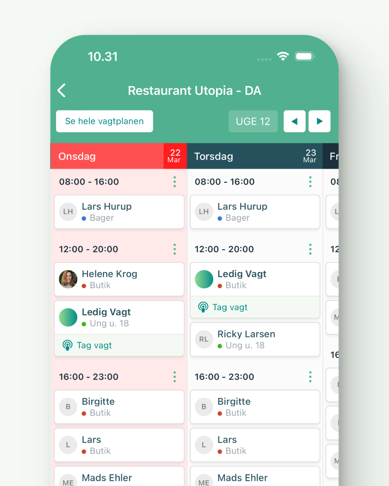 Billede af Smartplan appen