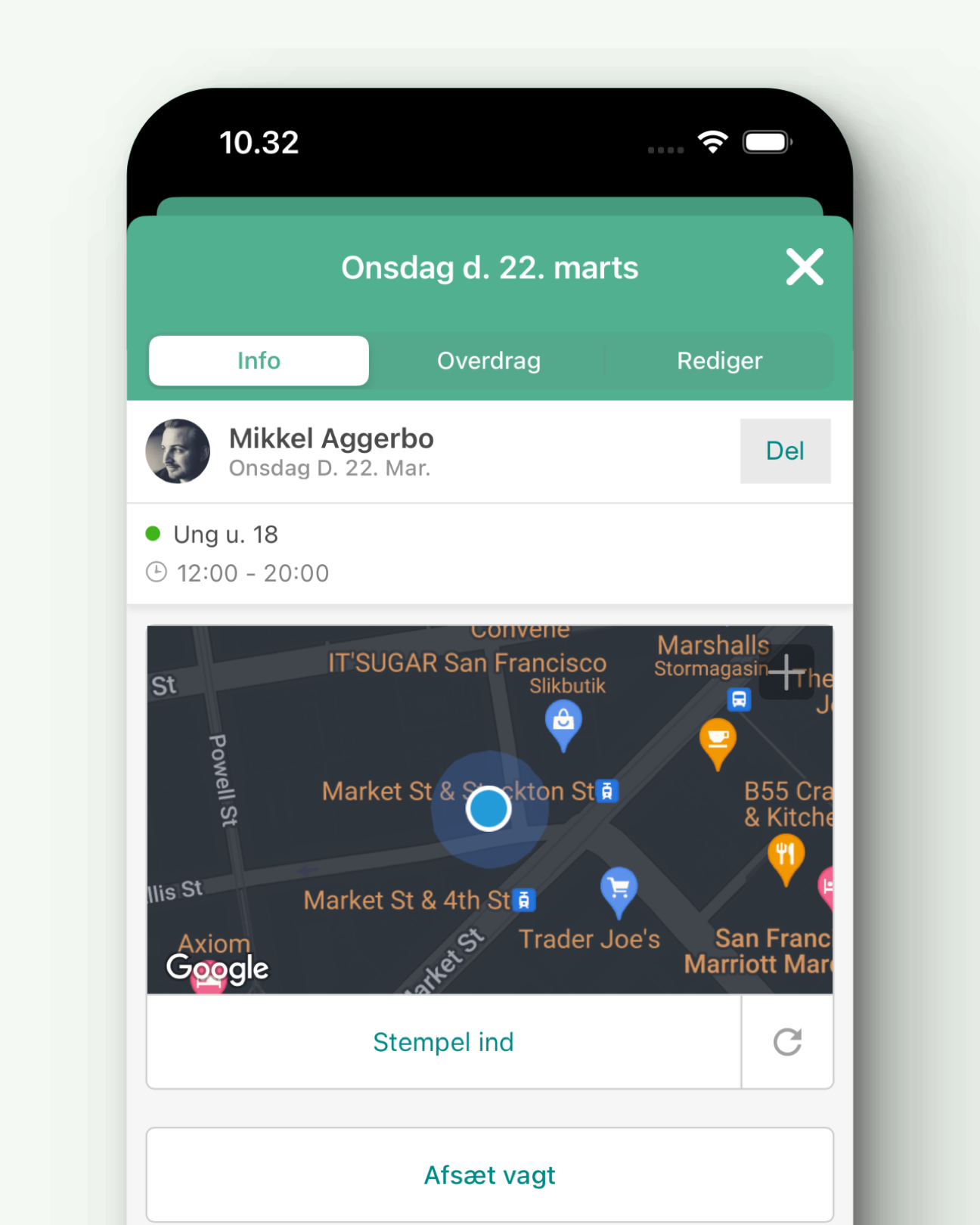 Billede af Smartplan appen